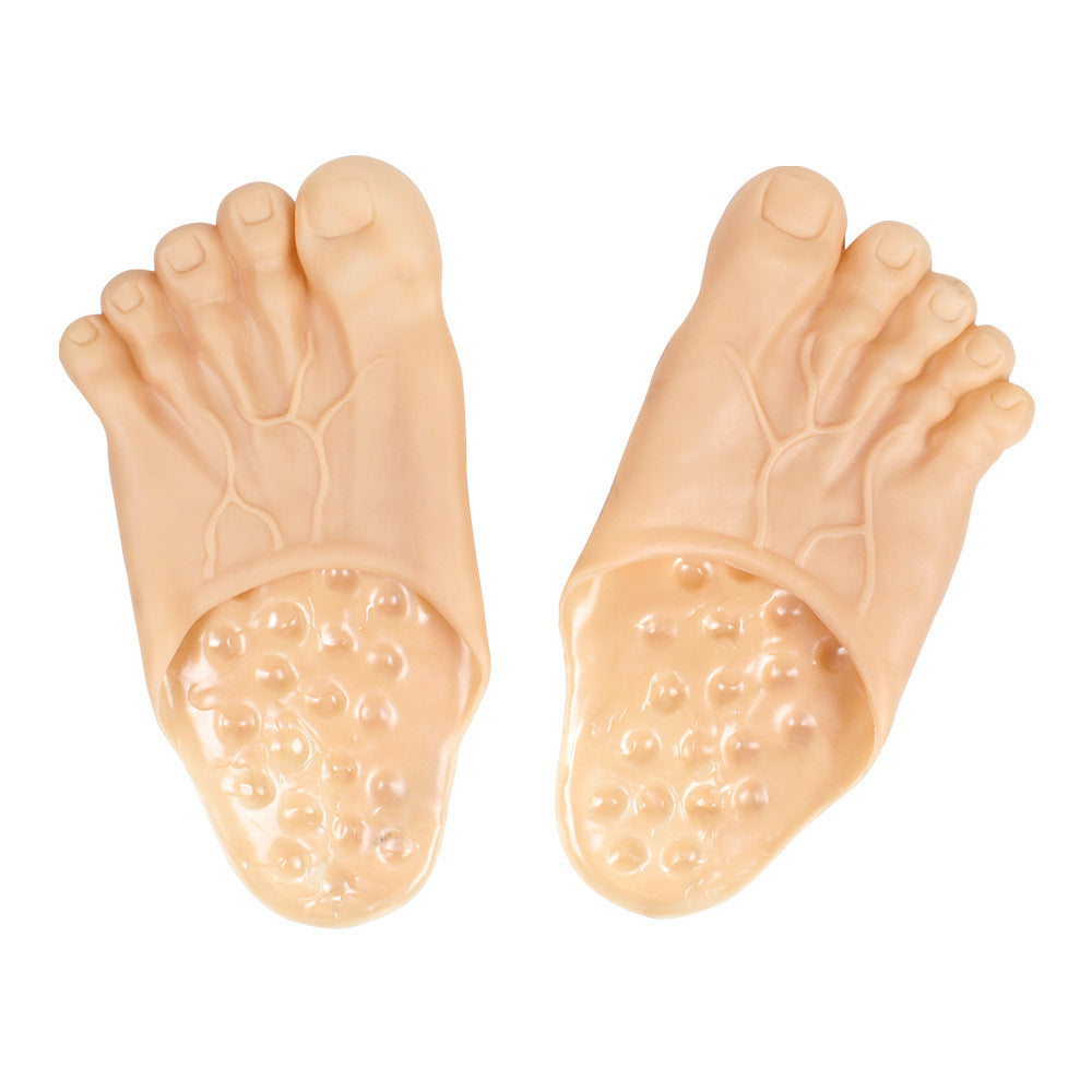 Halloween Bigfoot Novelty Slippers
